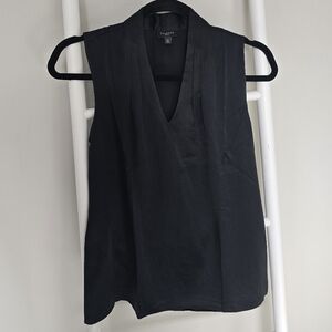 Talbots Women's Black Sleeveless Top